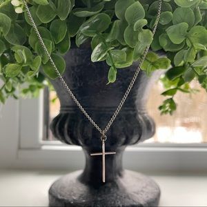 Silver Cross Necklace